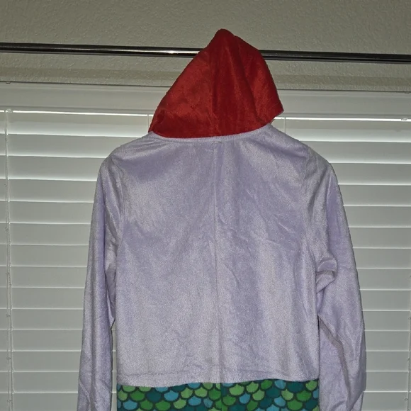 Disney Little Mermaid Costume with Purple and Green - Picture 7 of 11